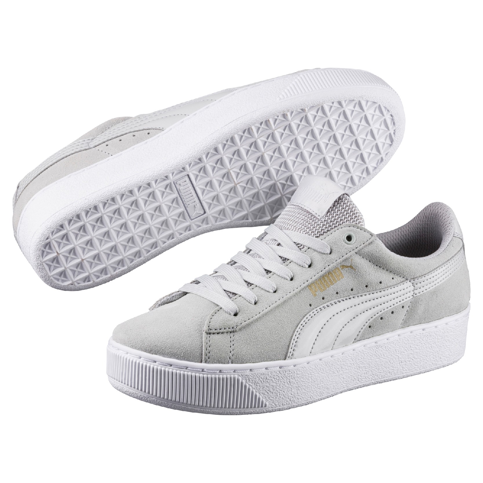 puma platform grigie