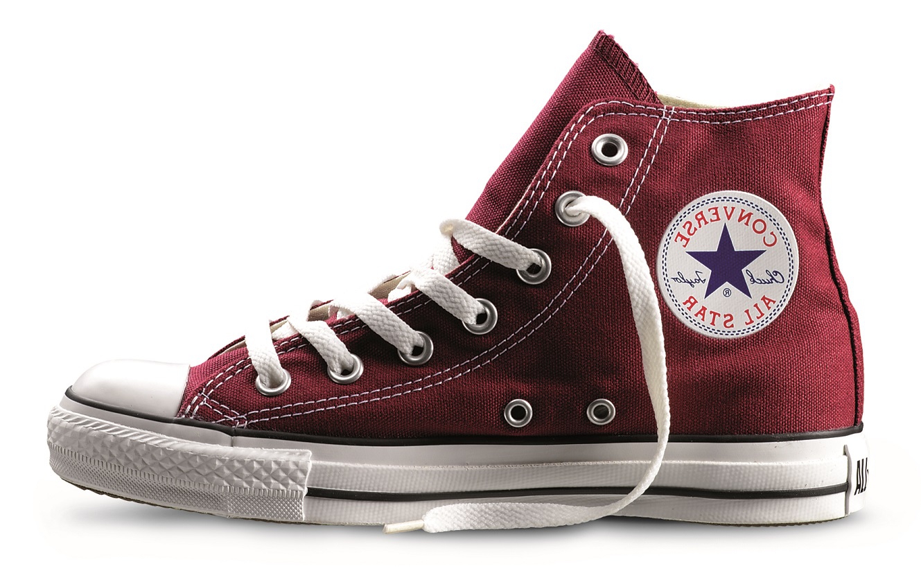 converse velluto bordeaux