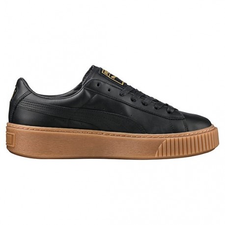 puma basket platform core nere puma basket platform core nere