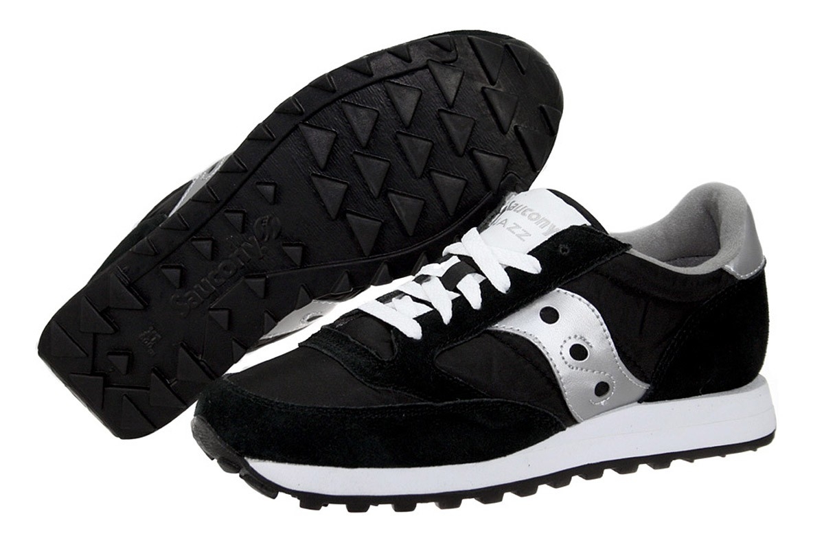 scarpe saucony nere e bianche