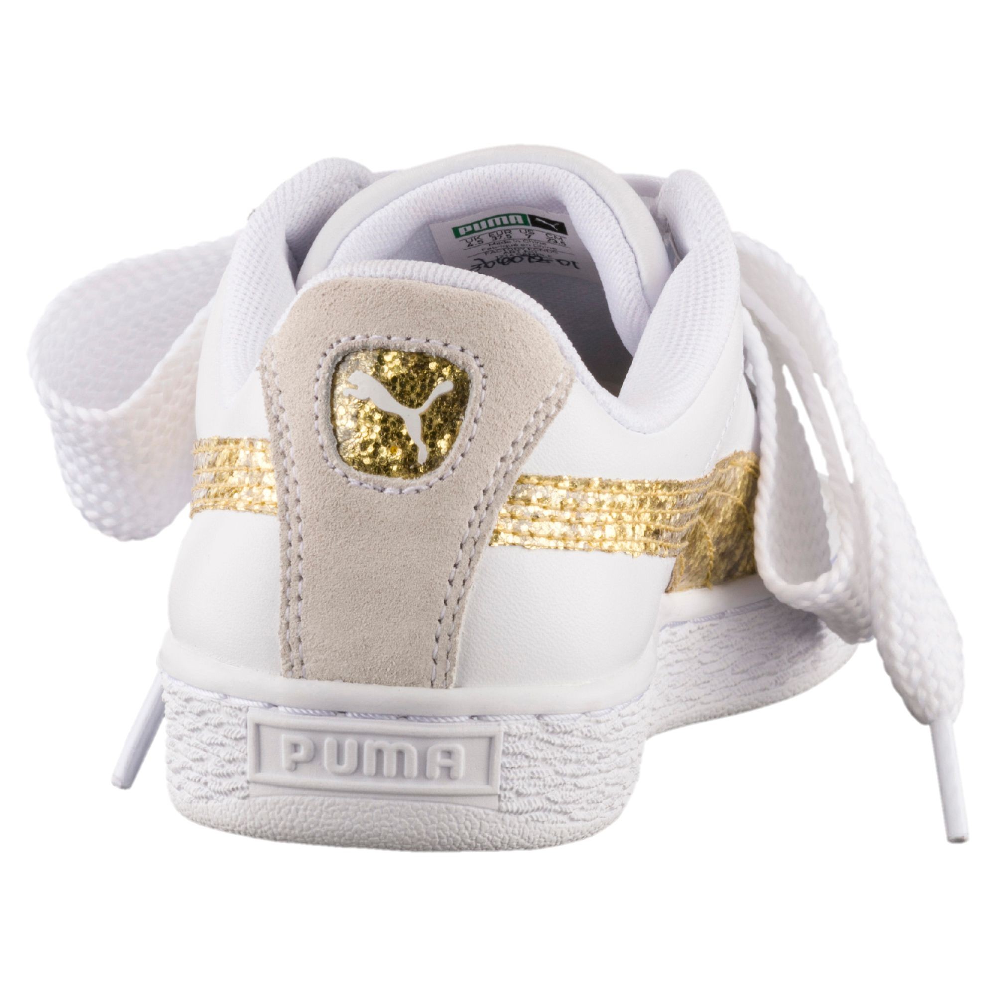 puma basket heart oro puma basket heart oro