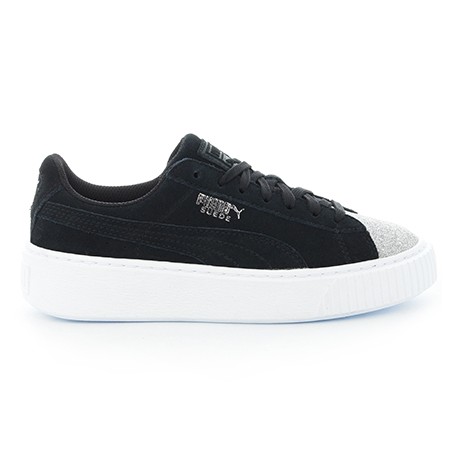 puma platform bambino arancione