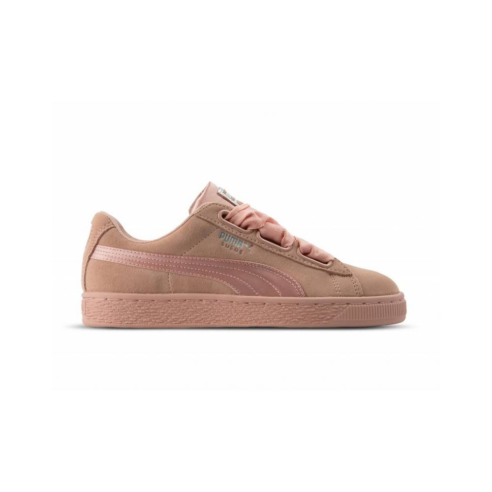 puma suede heart donna oro