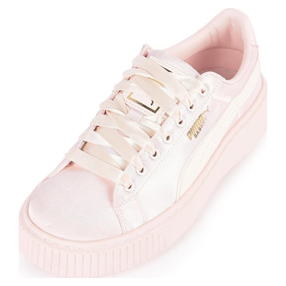 puma basket platform tween rosa puma basket platform tween rosa