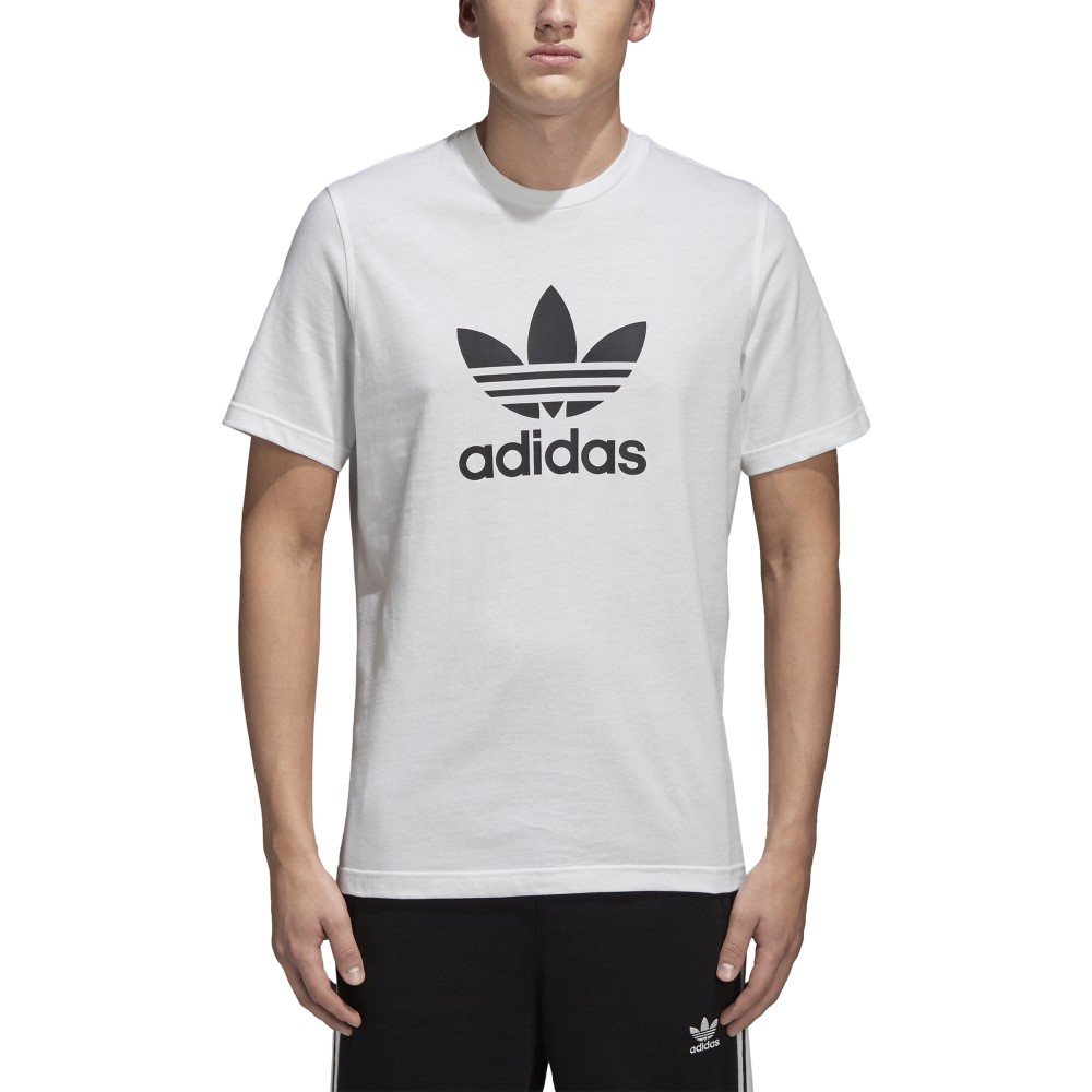 magliette adidas bianche