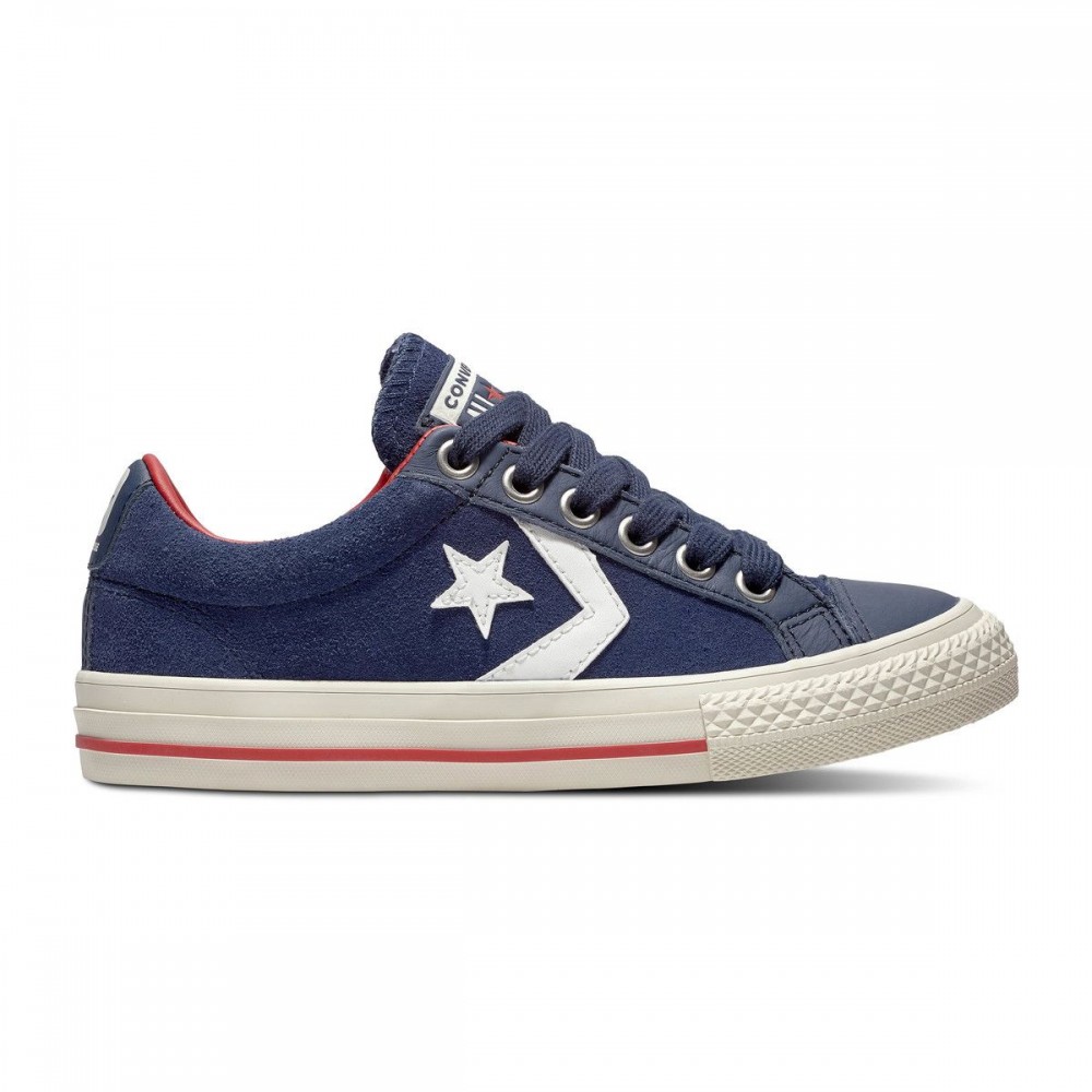 converse star player ox bambino arancione
