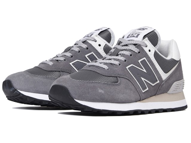 new balance 574 grigie donna