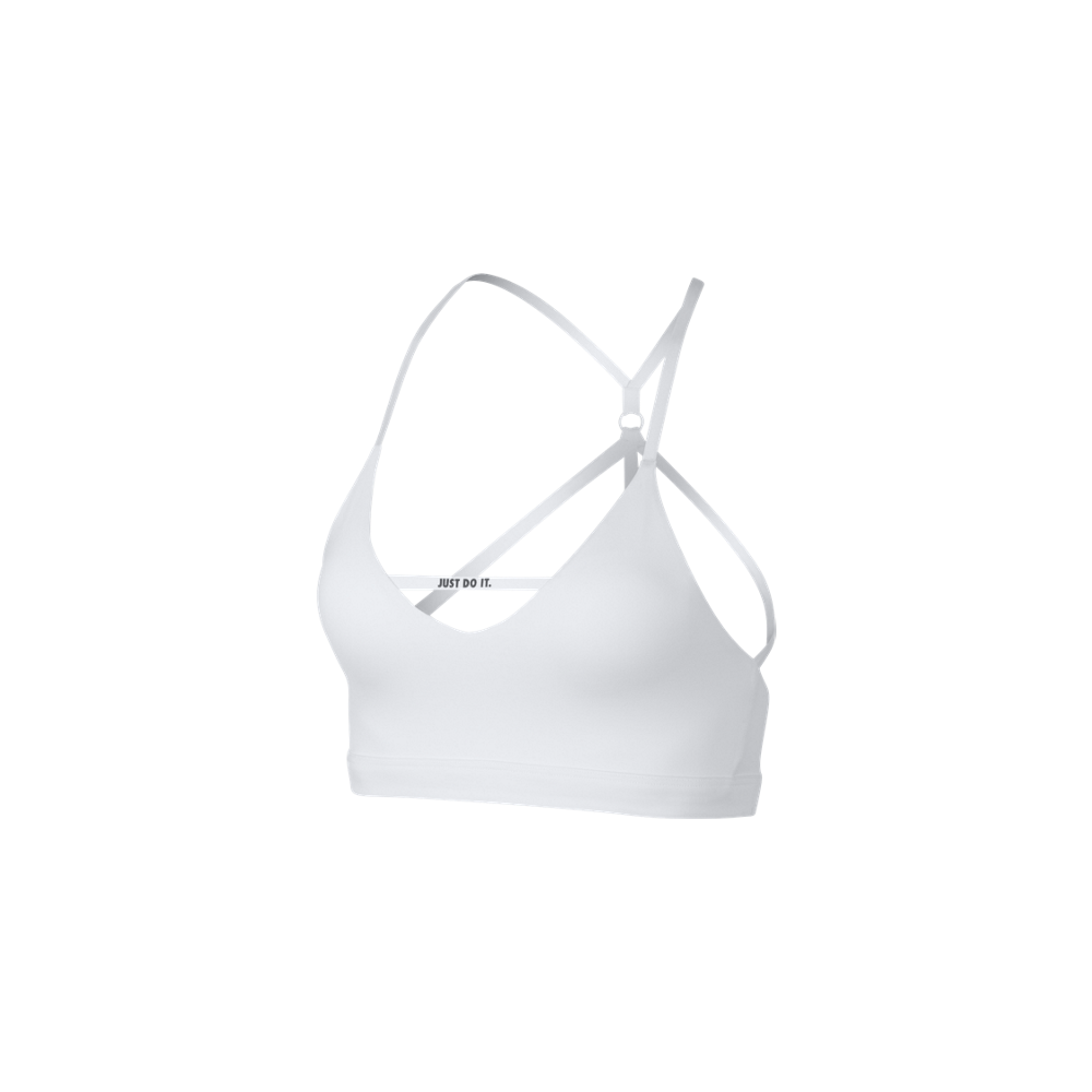 reggiseno nike argento