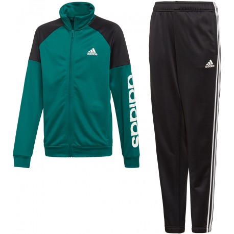 tuta verde adidas