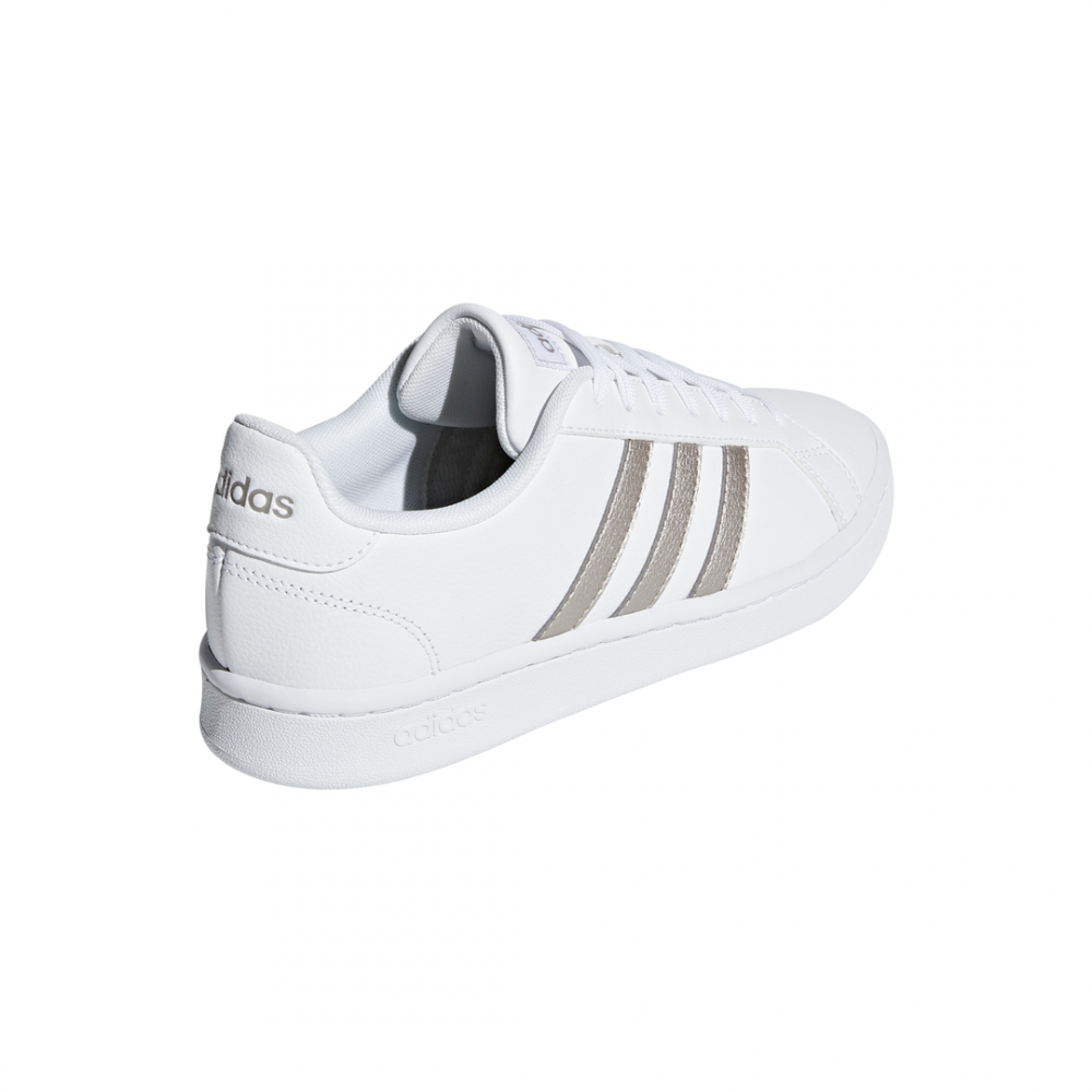 style ADIDAS sneakers grand court bianco platino donna f36485 - acq