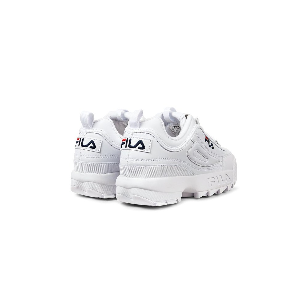 fila disruptor low donna blu
