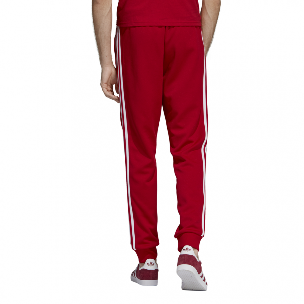 pantaloni adidas rossi uomo