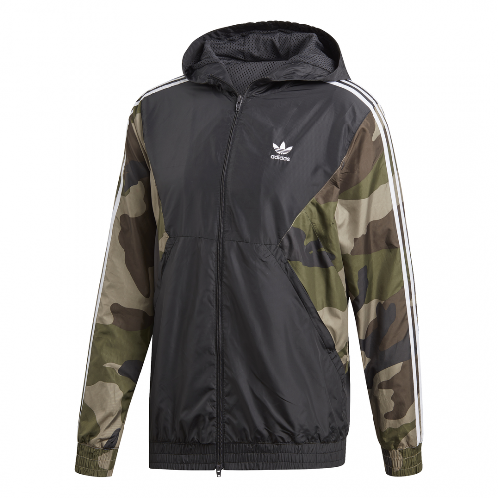 giacca a vento adidas militare