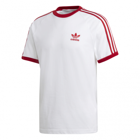 maglia adidas bianca e rossa