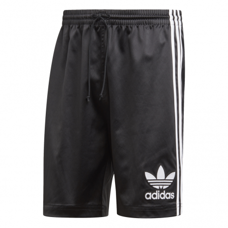pantaloncini adidas bianchi con strisce nere