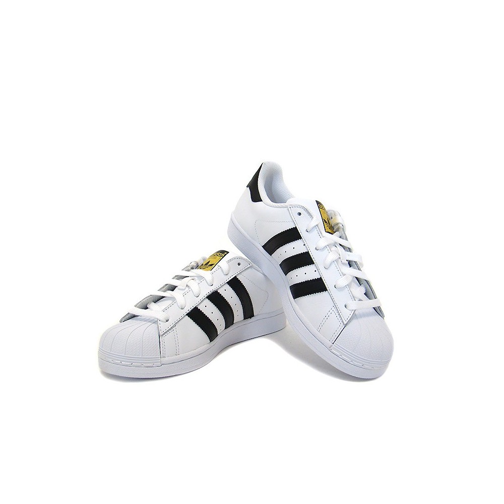 adidas superstar bianche e nere uomo