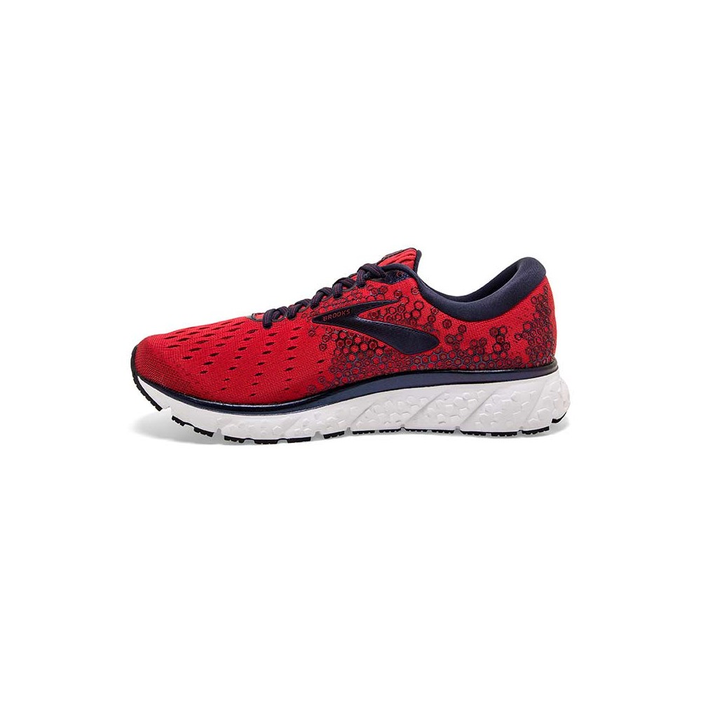 brooks glycerin 17 uomo rosso