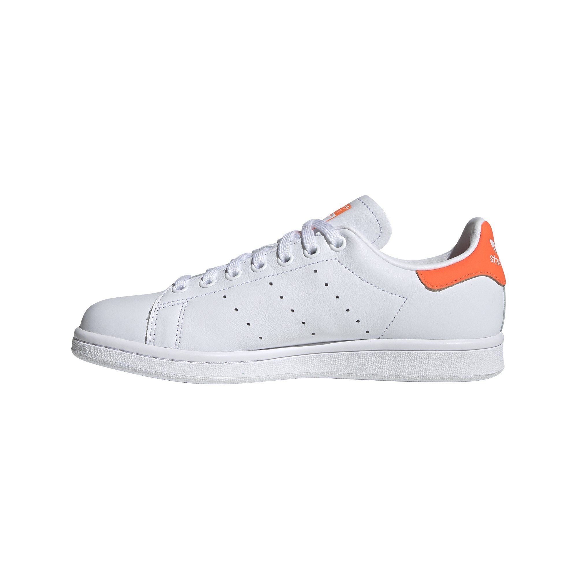 style ADIDAS originals sneakers stan smith lea bianco arancio donna