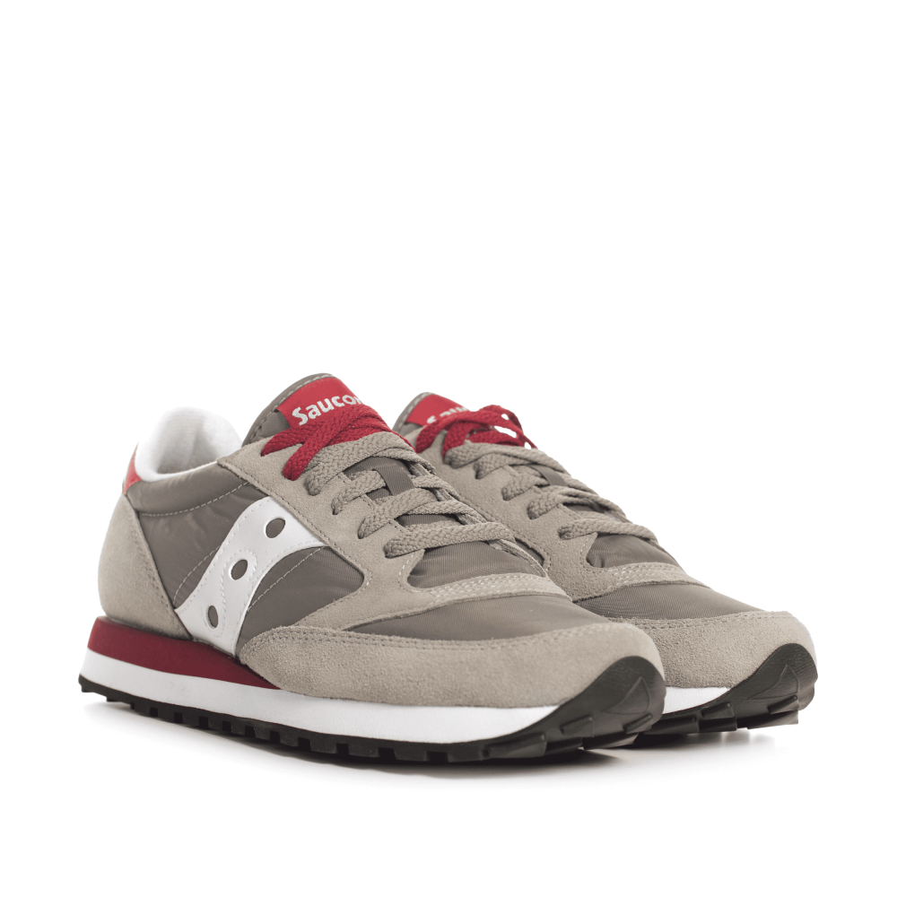 saucony grigie e rosse