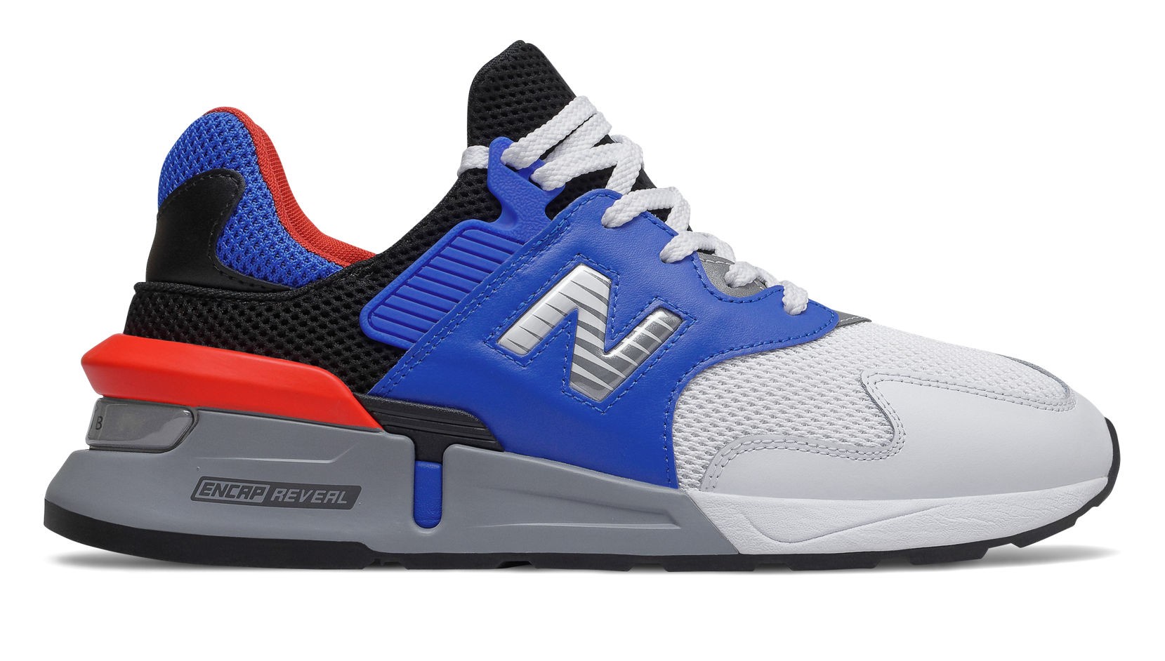 Style New Balance Sneakers Nb 997 Mesh Blu Grigio Uomo NBMS997JCE -