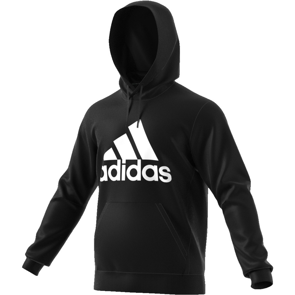felpa adidas nera uomo