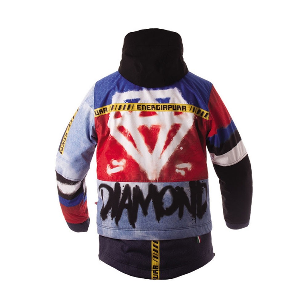 giacca asics rossa donna