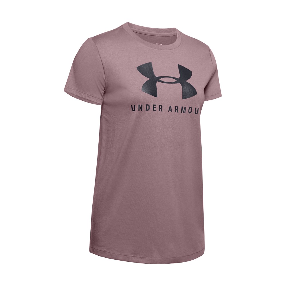 magliette under armour donna rosso
