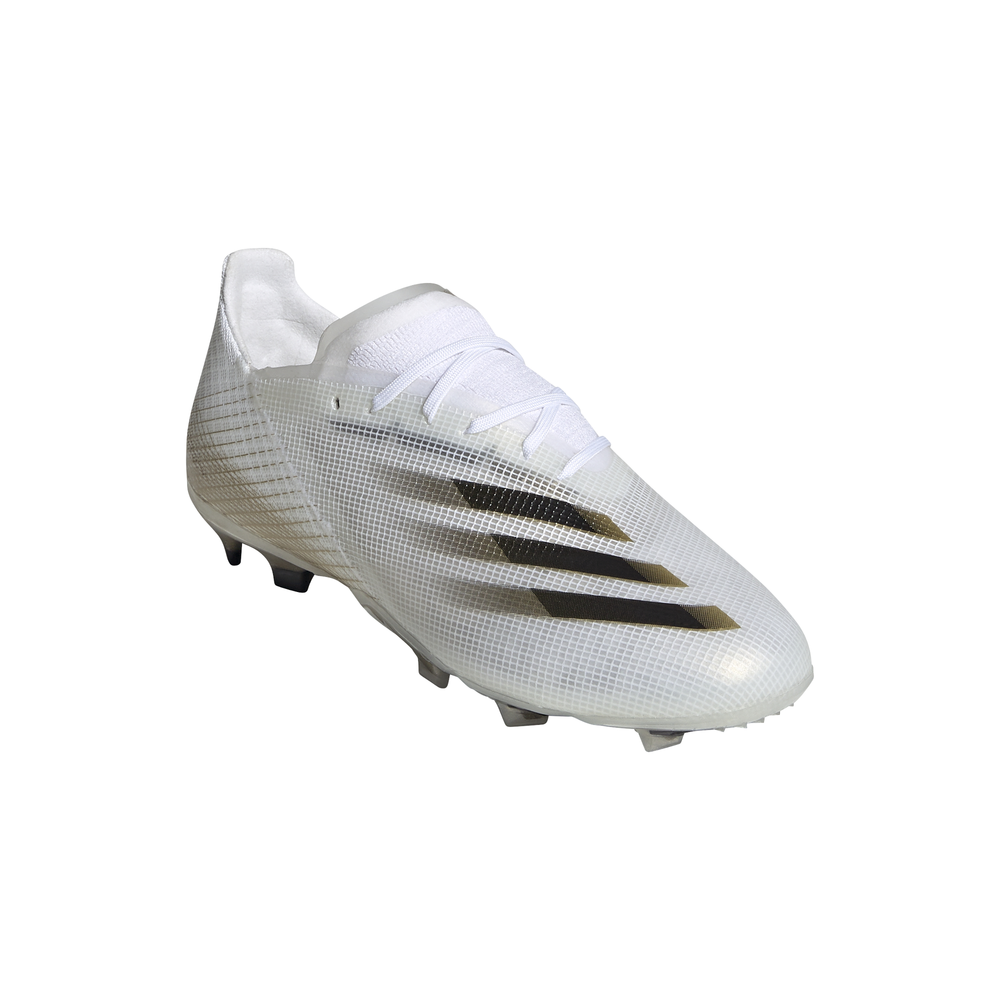 calcio ADIDAS scarpe da calcio x ghosted .1 fg bianco oro bambino e